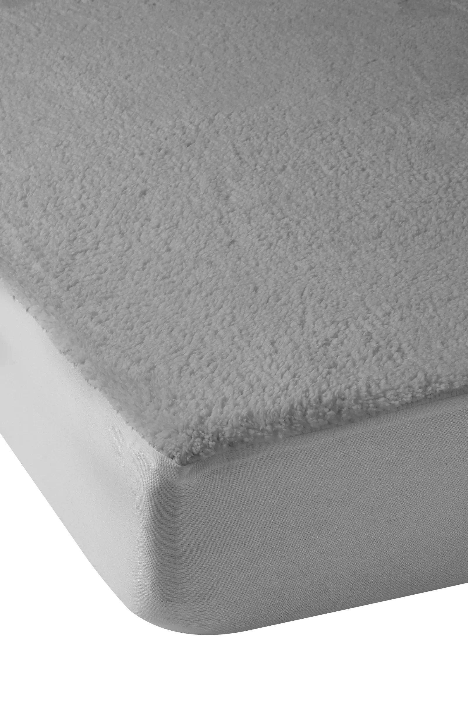 Catherine Lansfield 'Thermal Fleece' Under Blanket Fitted Sheet in Grey 3