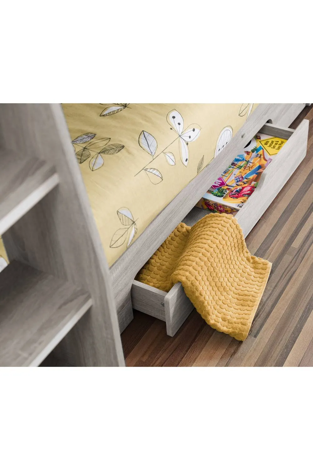 Julian Bowen Orion Bunk Bed in Grey 5