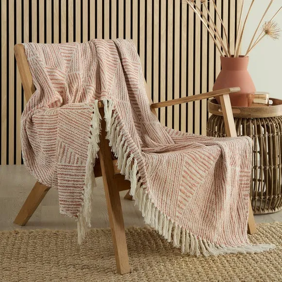 Myan Geometric Throw Blanket