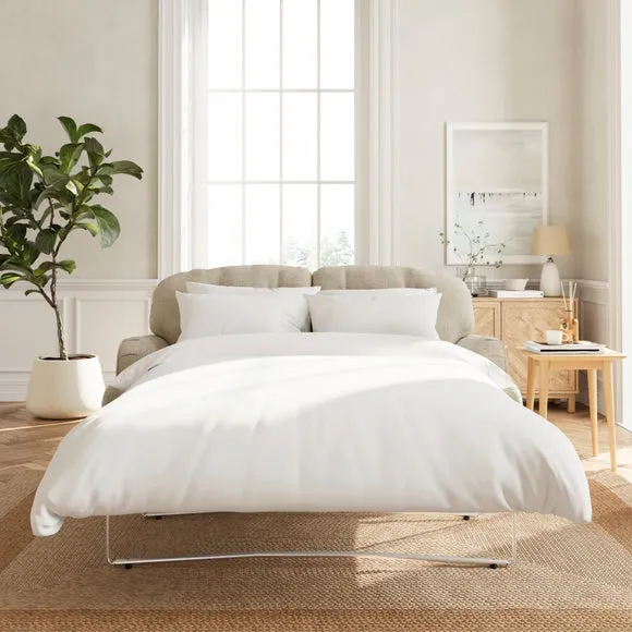 Martha Basket Weave 2 Seater Sofa Bed 2
