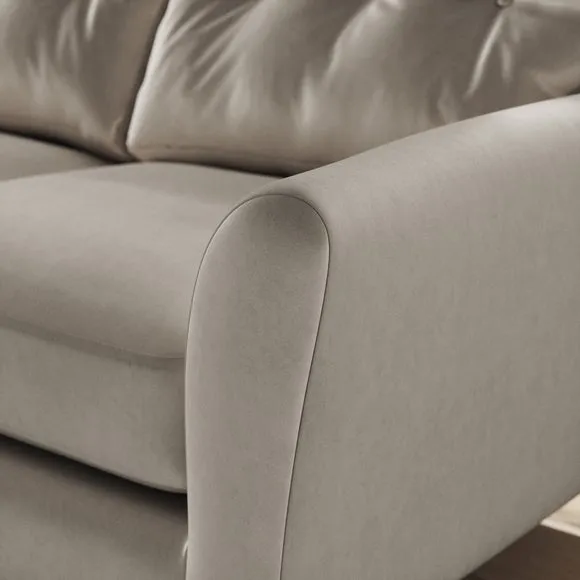 Sven Opulent Velvet Large Corner Chaise Sofa 5
