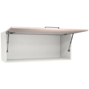 Wickes Ohio Dusky Pink Shaker Narrow Wall Unit - 900mm 2