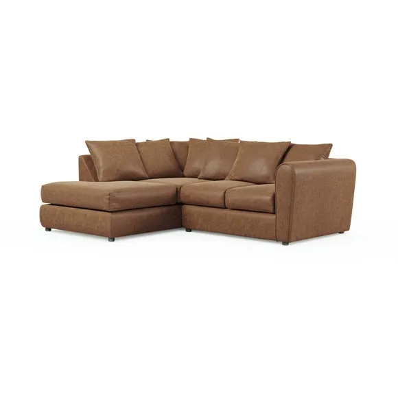 Blake Arizona Faux Leather Corner Chaise Sofa 6