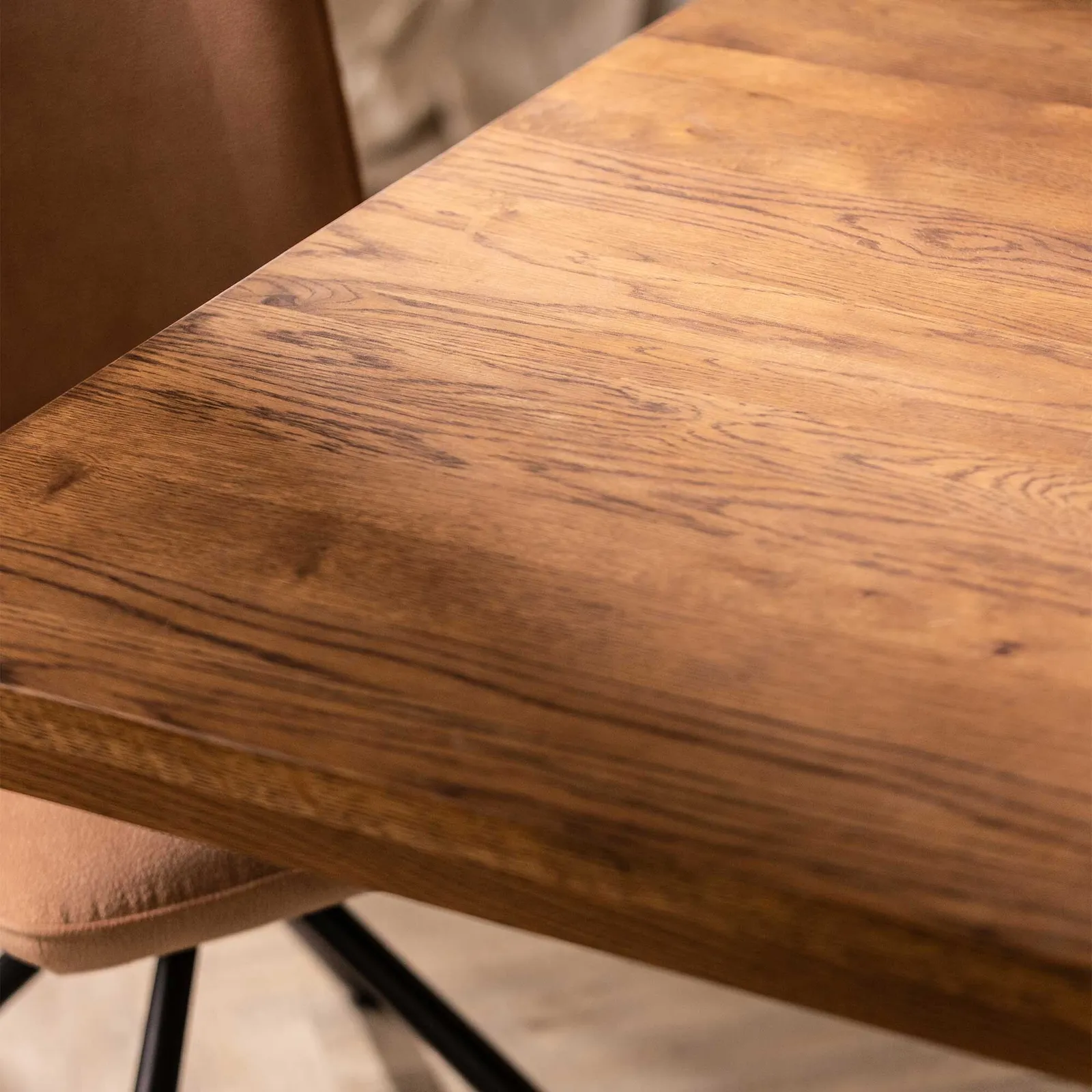 Navarro Star Dining Table 240Cm, Brown Oak | W240cm | Barker & Stonehouse 5