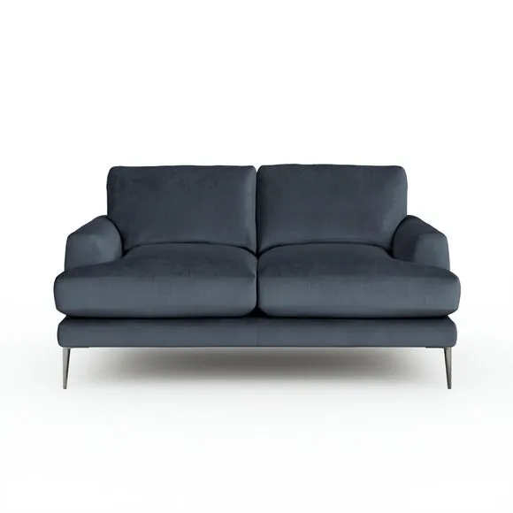 Lawson Matte Plush Velvet 2 Seater Sofa 6
