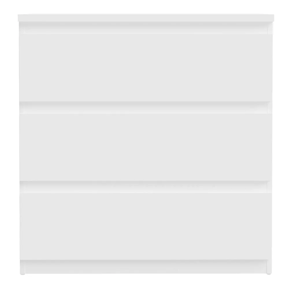 Furniture To Go Edmore 3 Drawer Chest in White 3