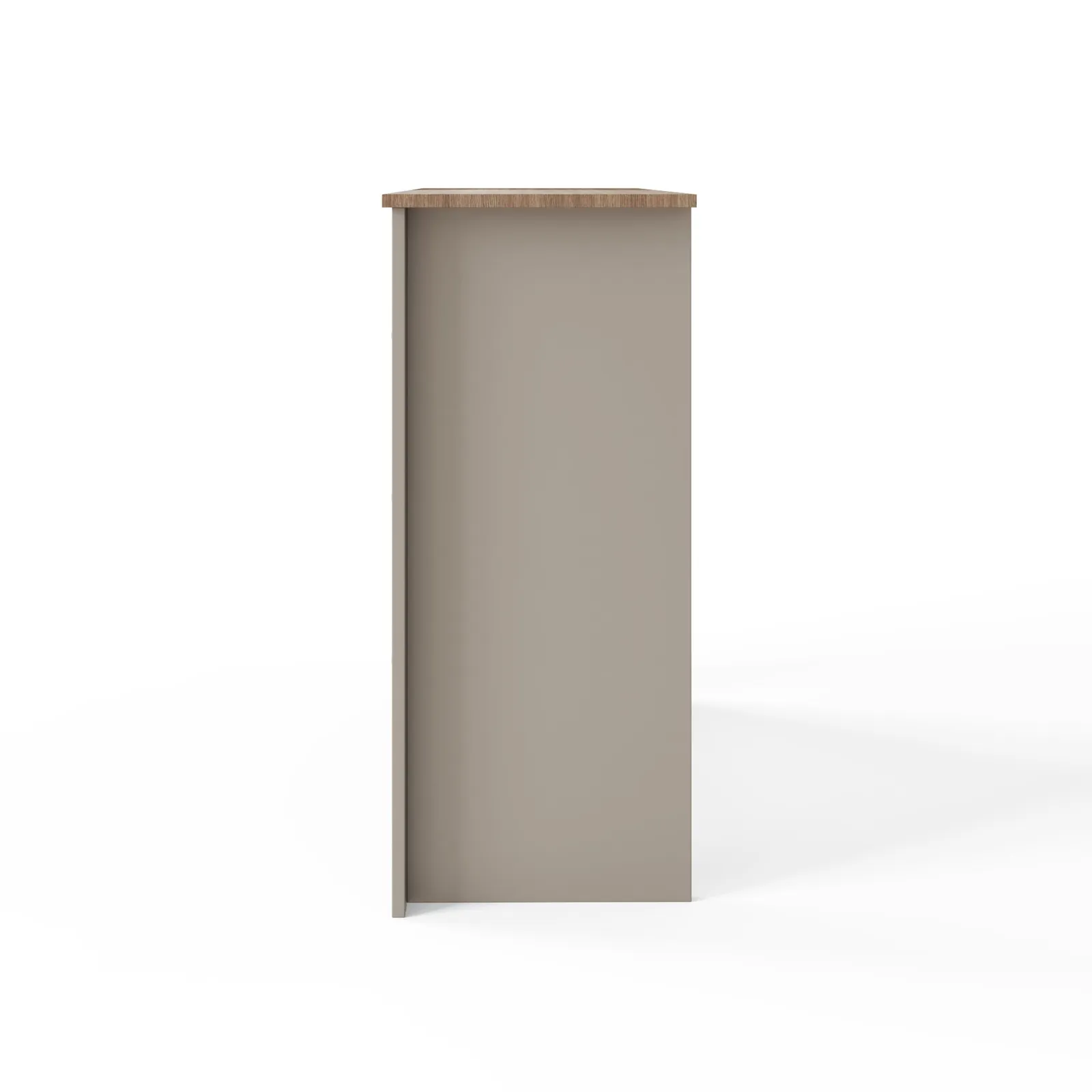 GFW Lancaster 2+2 Drawer Chest in Grey 6