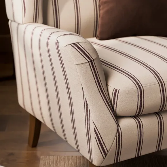Charnwood Folkstone Stripe Occasional Armchair 4