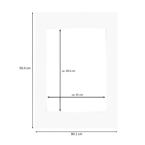 Nielsen Conservation White Picture Mount 2