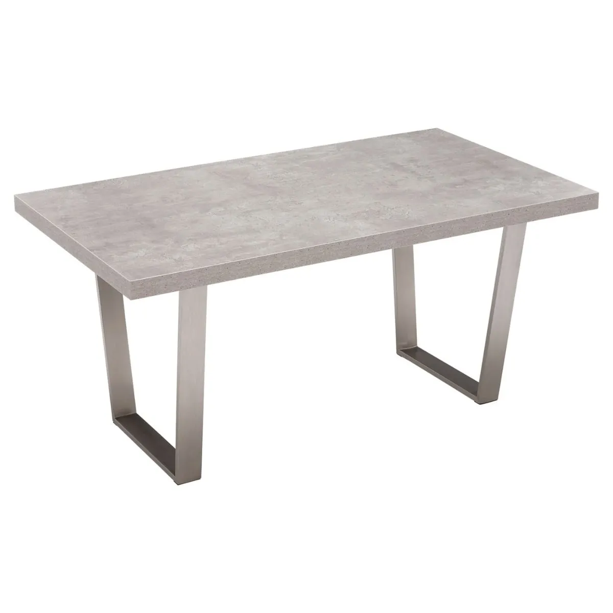 Halmstad Fixed Top Dining Table 160Cm, Grey Concrete Effect | W160cm | Barker & Stonehouse 6