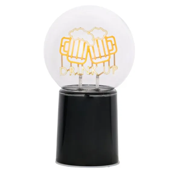 The Feel Good Club Signography Drink Up Neon Table Lamp 4