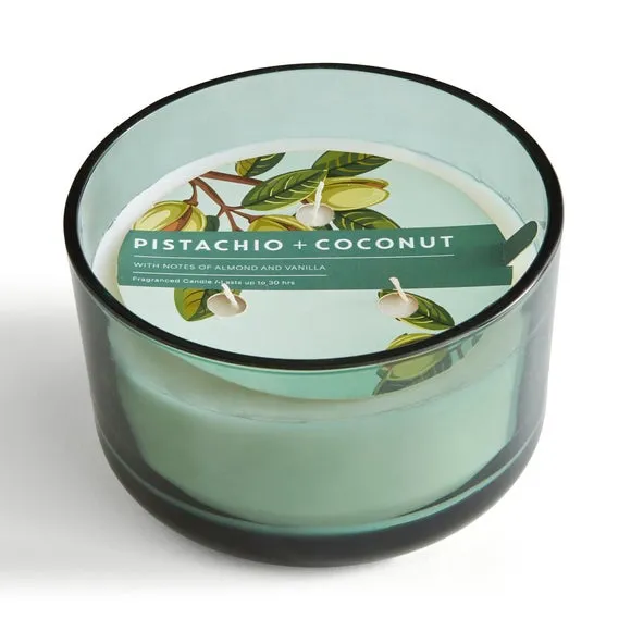Pistachio & Coconut Multi Wick Candle 3