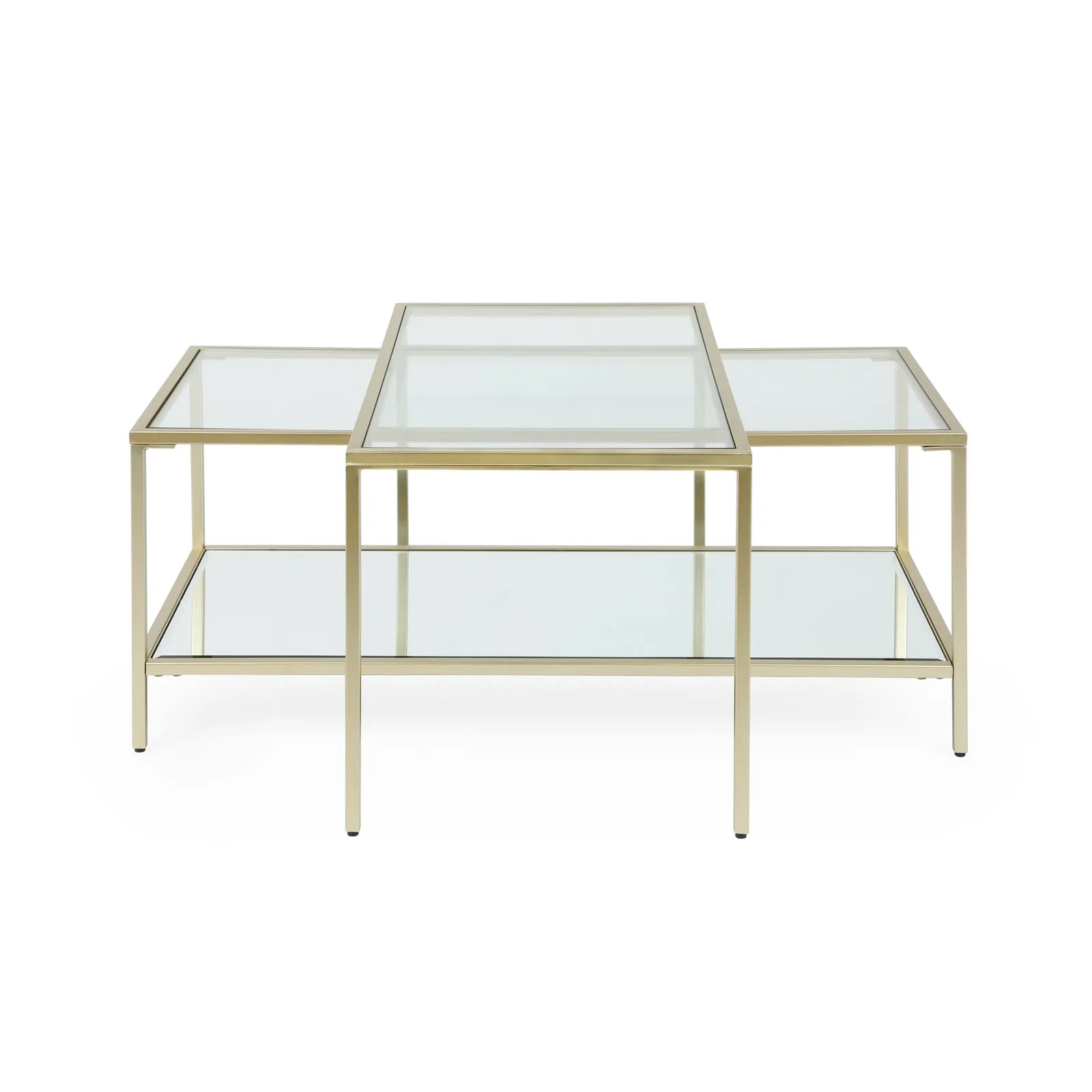 Claudia Gold Effect Coffee Nest Gold