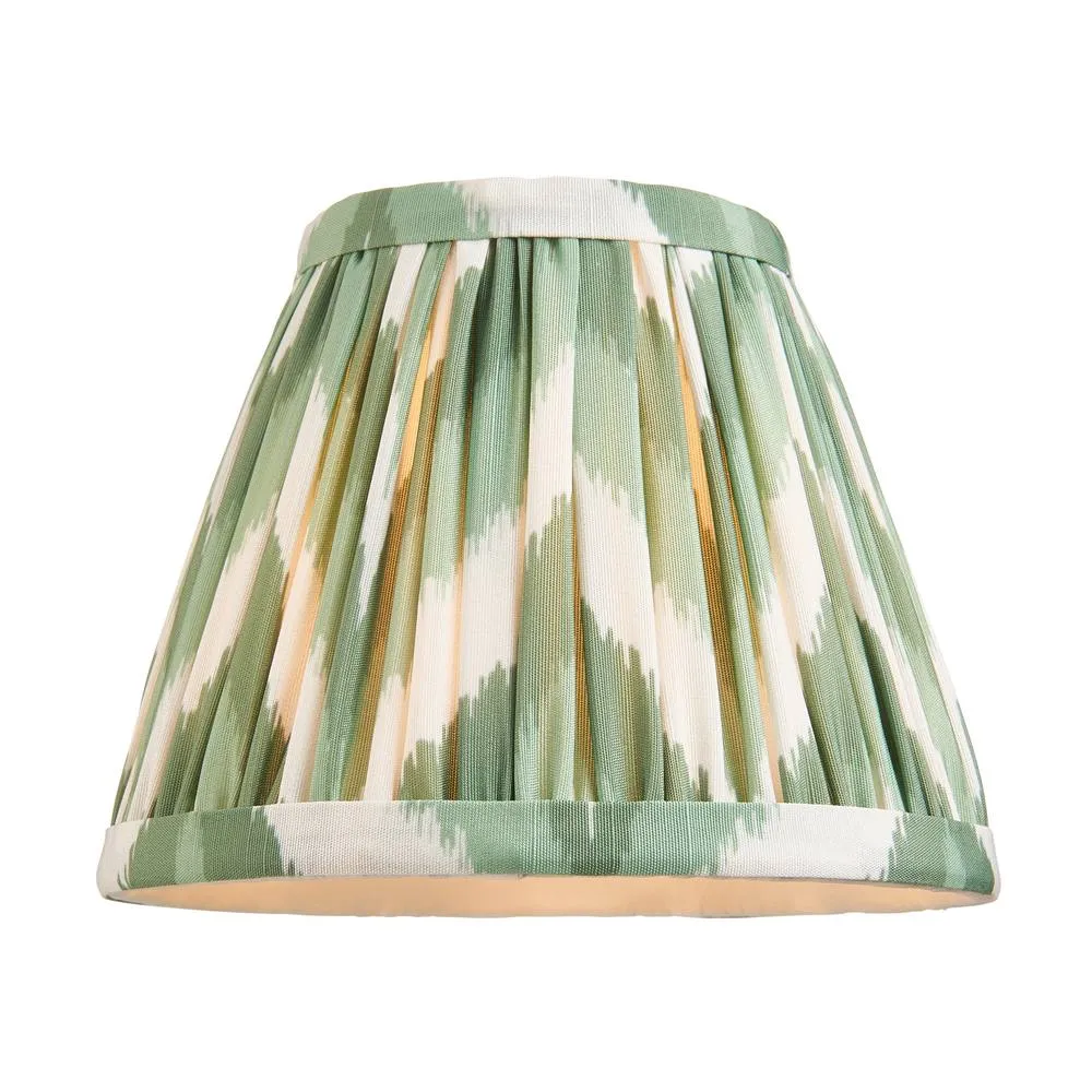 Netlighting Dahlia Curve & Zigzag 16cm Wall Lamp Antique Brass Cotswold Green in Gold 6