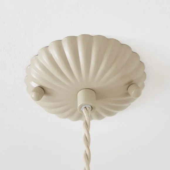 Scalloped Adjustable Flex Ceiling Light Cable 2