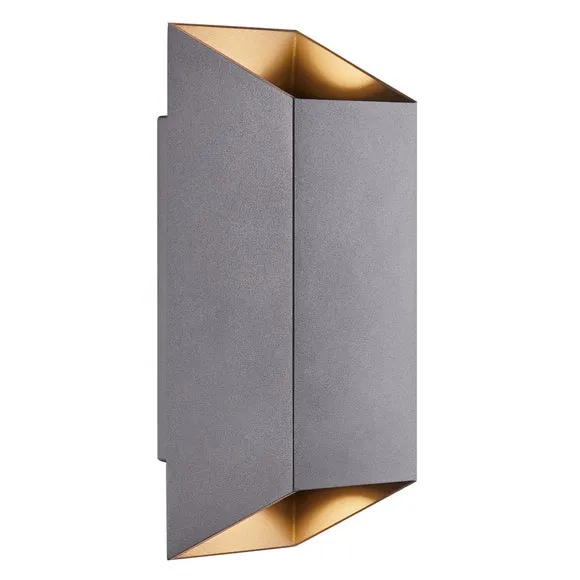Nordlux Nico Square 22 - Wall light - Anthracite, Black 2