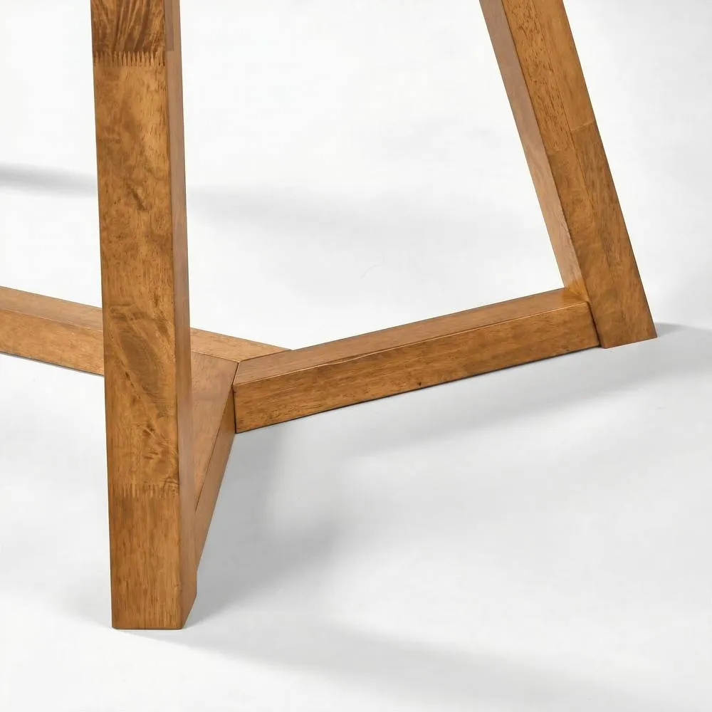 FurnitureboxUK Lulworth Rectangular Wood 6 Seater Dining Table in White 5