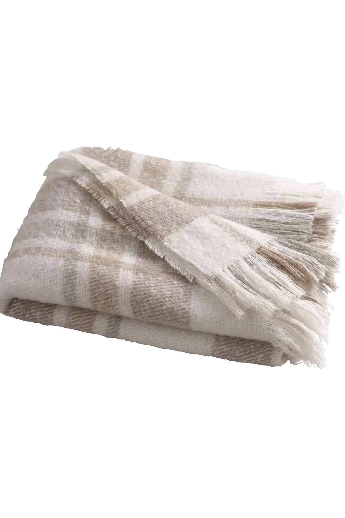 Appletree 'Verbier' Faux Mohair Bedspread in Natural 2