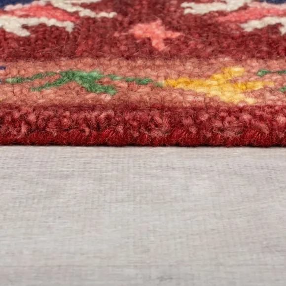 Hani Floral Wool Rug 4