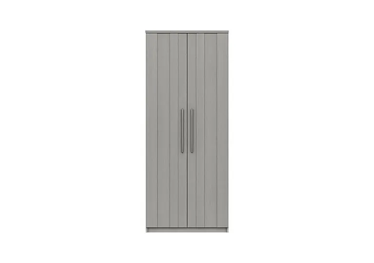 Victoria 2 Door Wardrobe - Light Grey