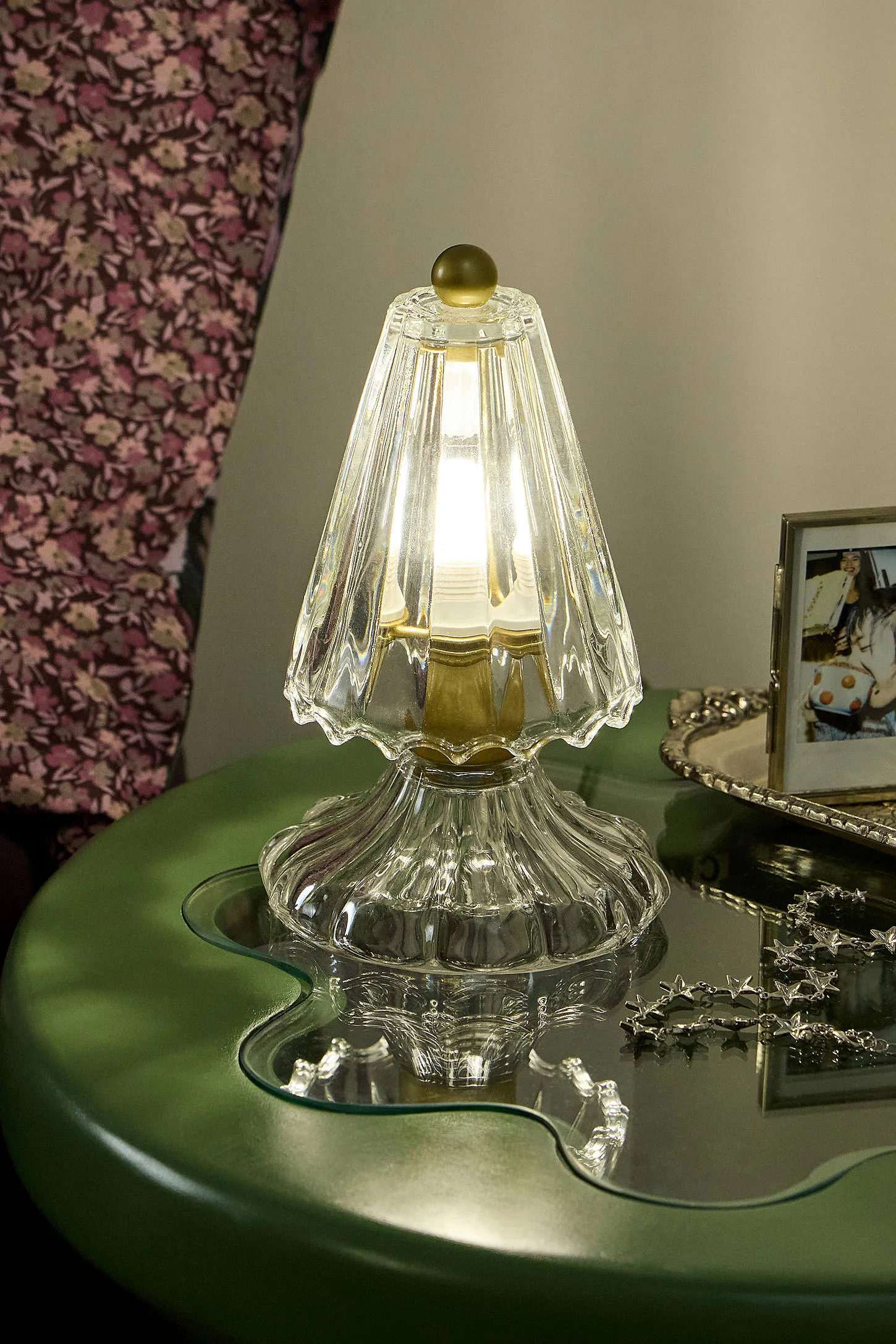 Eve Clear Glass Table Lamp - Clear ALL
