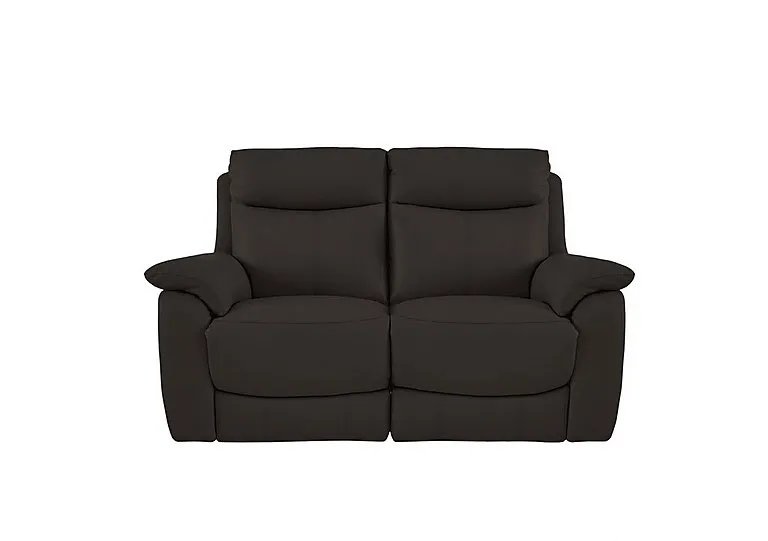 Echo Leather 2 Seater Power Recliner Sofa - Dark Chocolate