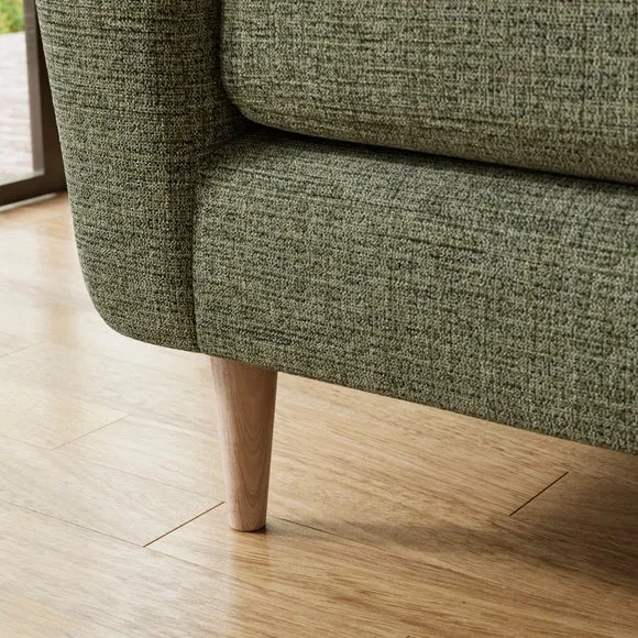 Sven Soft Texture Chenille 3 Seater Sofa 5