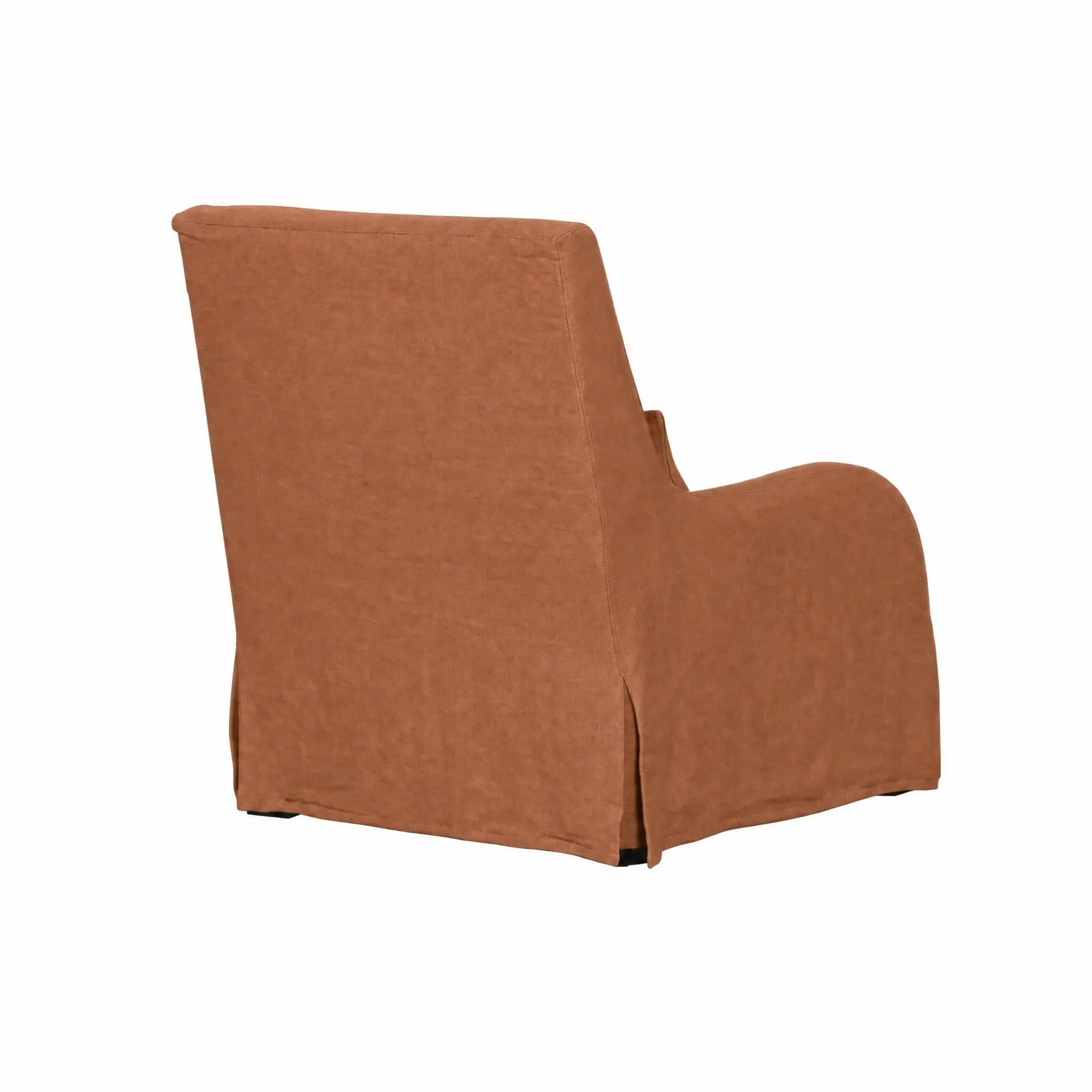 Bibury Armchair - French Riviera Style, Orange Fabric | Barker & Stonehouse 4