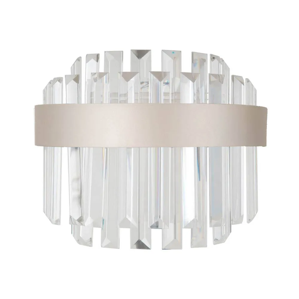 Netlighting Horna Wall Lamp Champagne 3000K Warm White in Beige