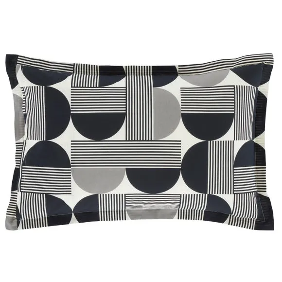 Bromley Modern Geometric 100% Cotton Oxford Pillowcase 4