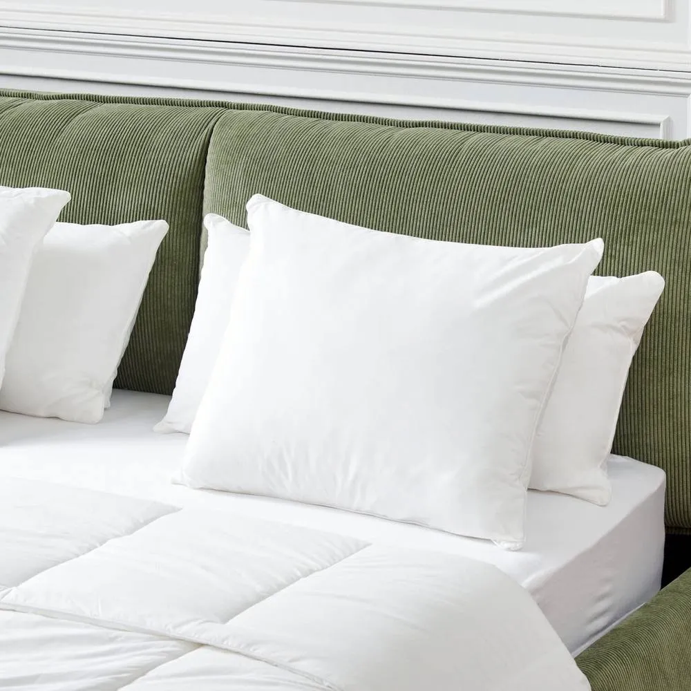 Wyld and Coco Lyocell Japara Cotton Pillow 50 x 60 cm - High Profile White