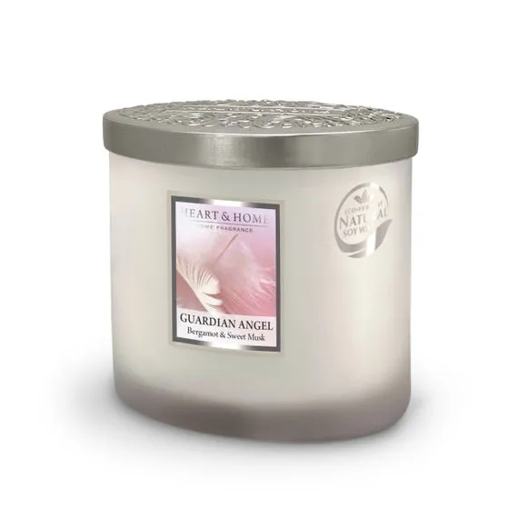 Heart and Home Ellipse Guardian Angel Multi Wick Candle 3