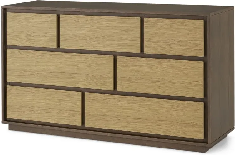 Arbery Wide Chest, Oak Veneer