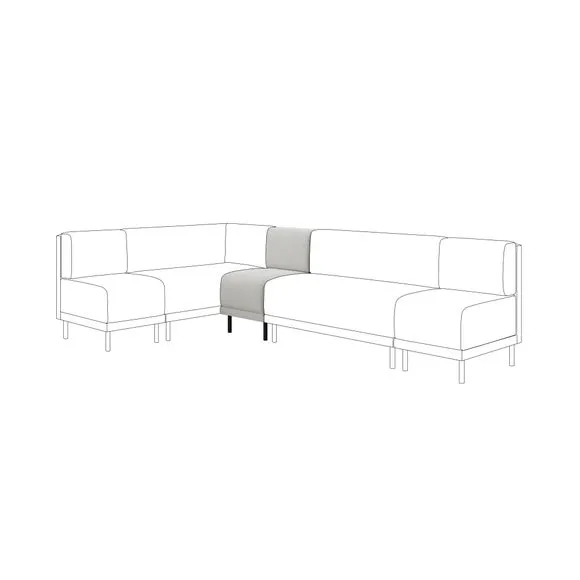 Mae Small Dining Bench, Textured Weave