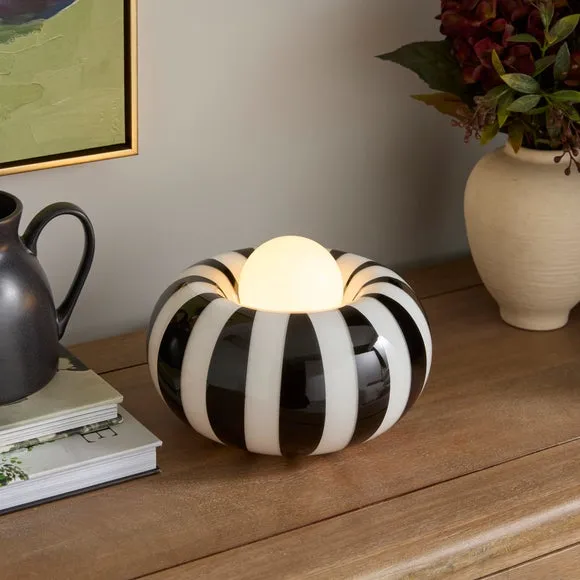 Matilda Striped Mood Table Lamp