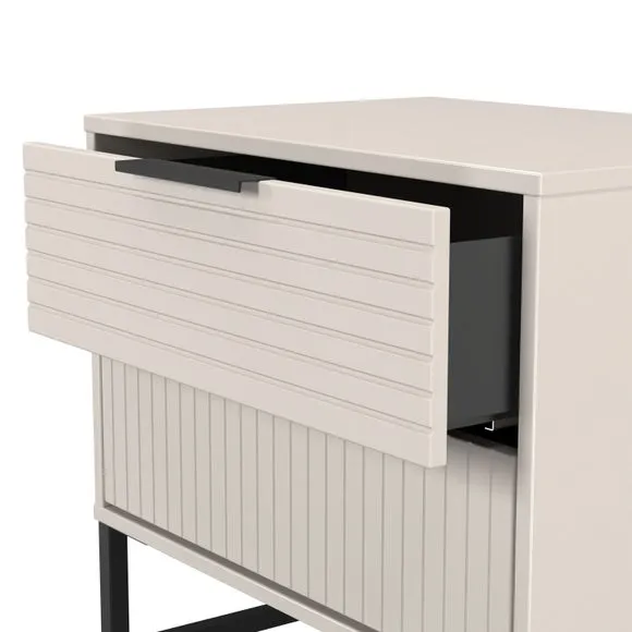 Harborne Wide Bedside Table 6
