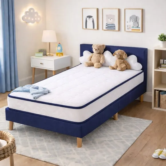 Sareer Matrah Kids Pocket Memory Cool Blue Memory Foam Mattress 1