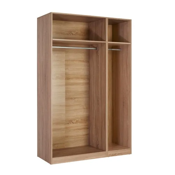 Holborn Triple Wardrobe, Mirrored 2
