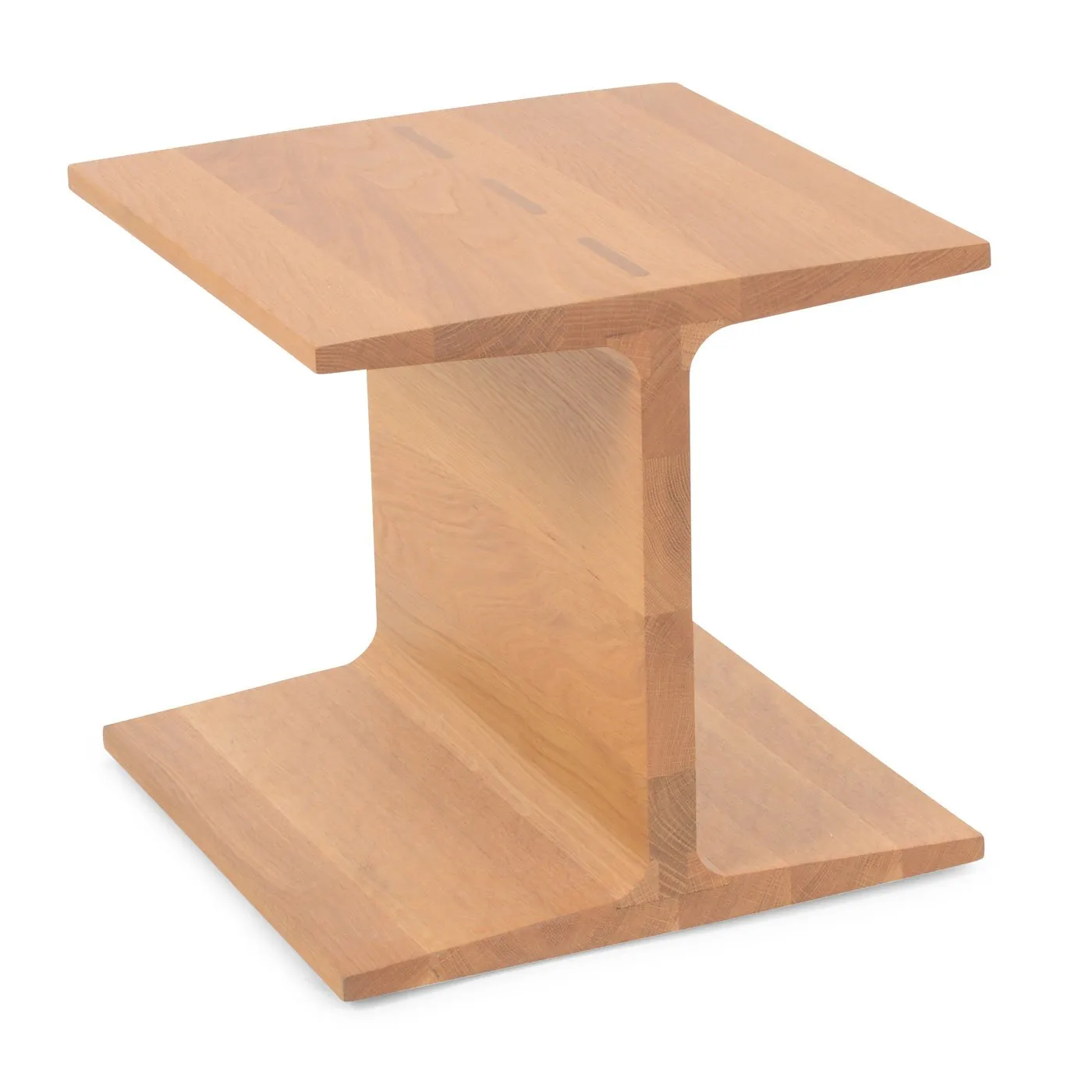 De La Espada I-Beam Side Table Danish Oiled Oak