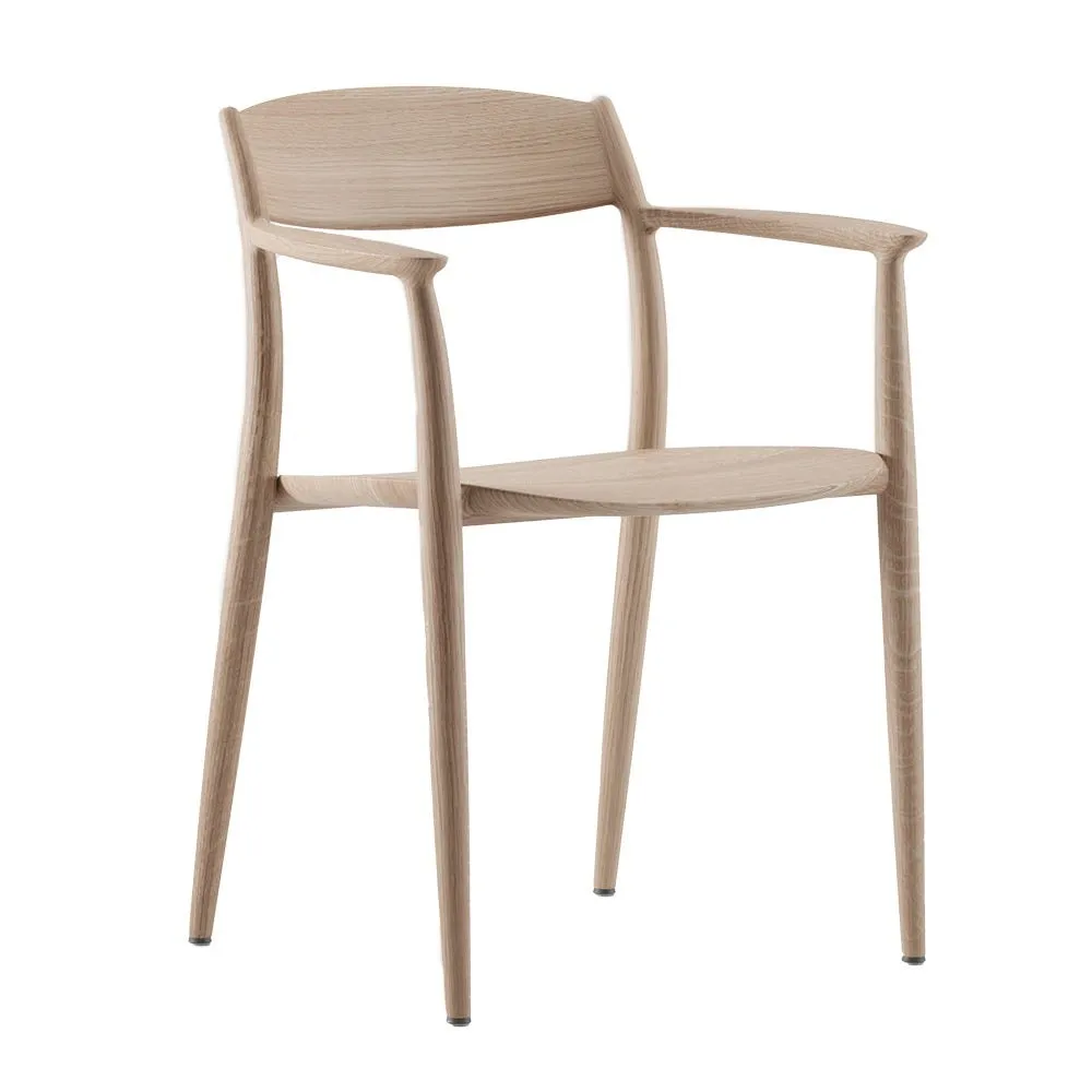 Artisan Nila Dining Chair Oak White Pigmented Oil 3