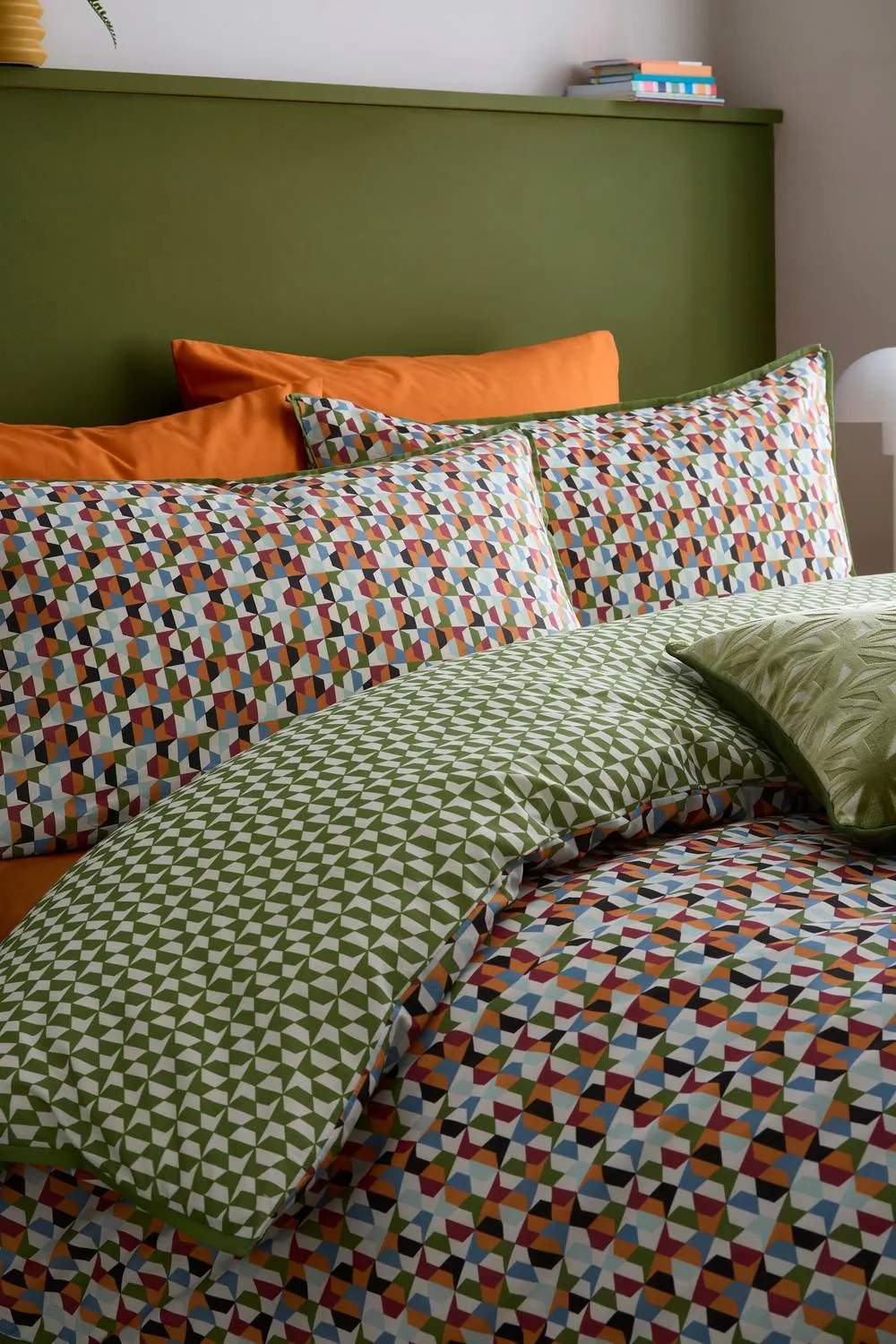 Appletree 'Star Geo' 100% Cotton Duvet Cover Set 5