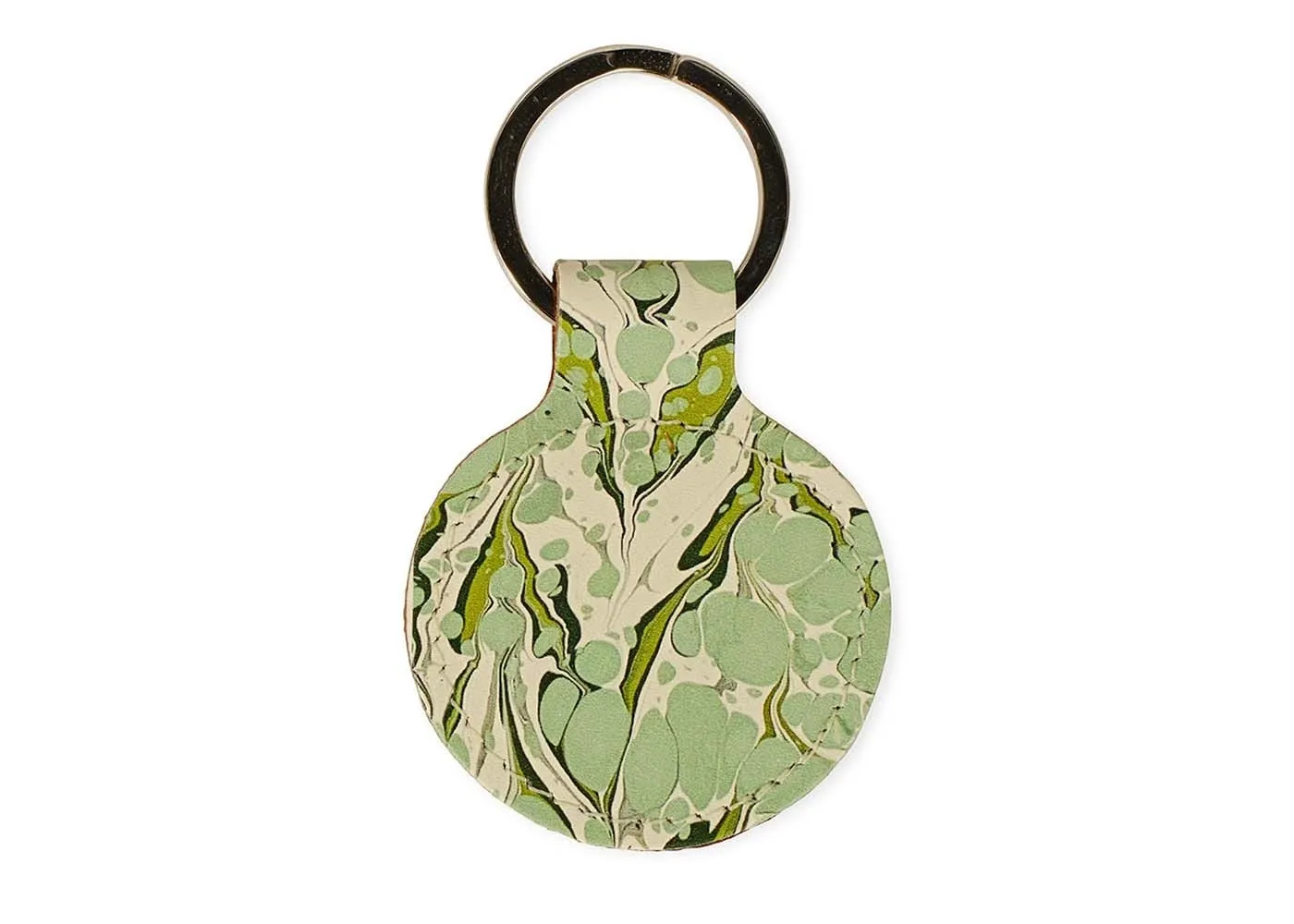 Undercover Key Ring Marble Green