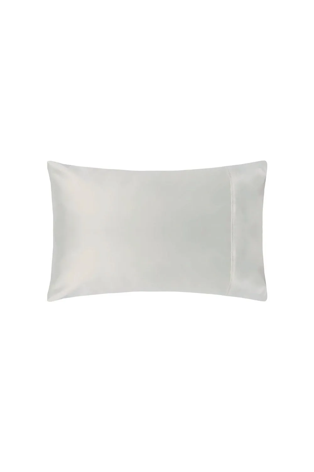Belledorm Pima Cotton Sateen 450 Thread Count Housewife Pillowcase in Light Grey 1
