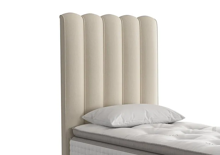 Highclere Floor Standing Headboard - Single - Gem Shell