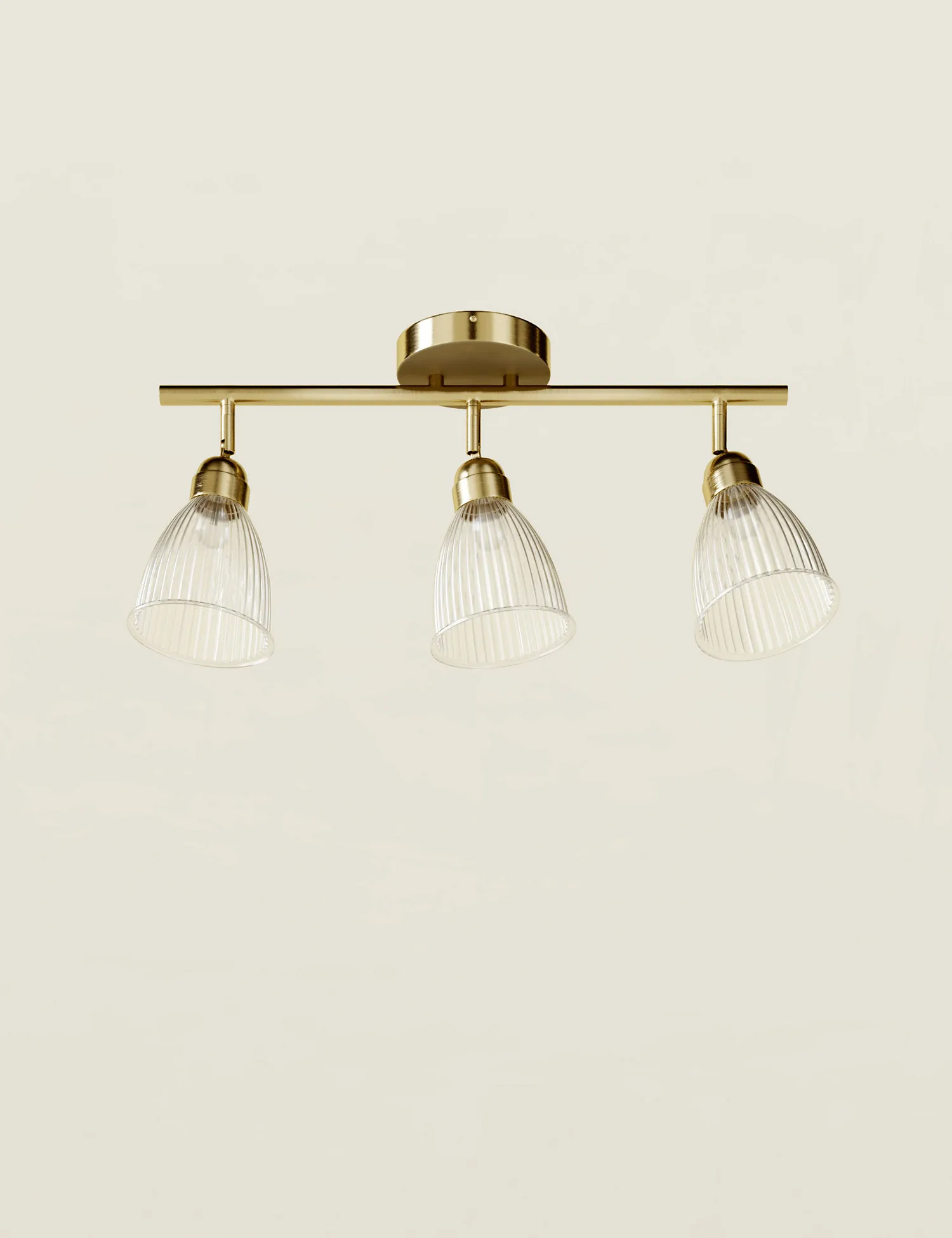 M&S Florence 3 Light Flush Bar Light