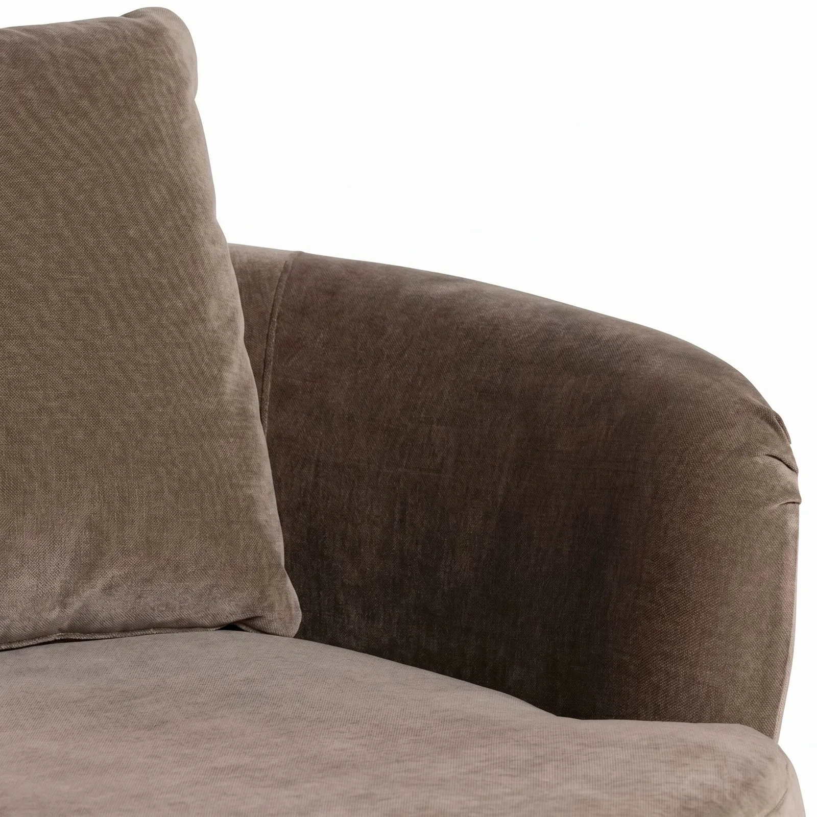 Floyd Cuddler Swivel Armchair With Foam Fabric | Barker & Stonehouse 5