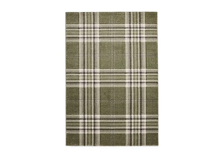 Kelso Check Rug - 80cm-x-150cm - Sage
