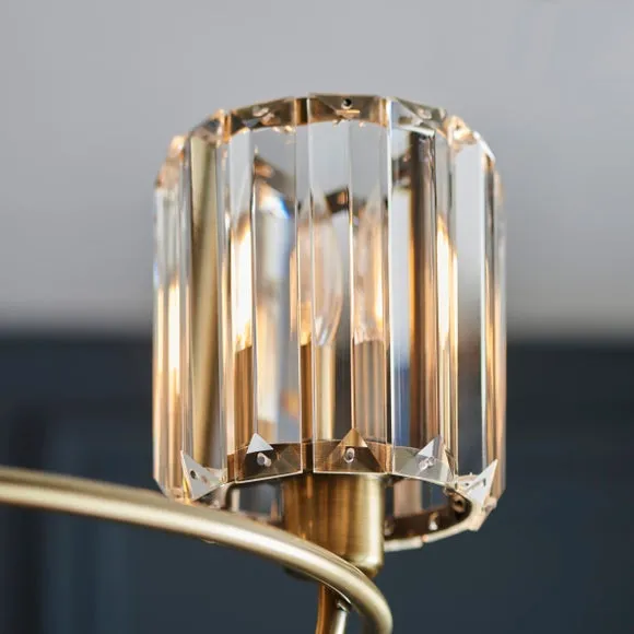 Vogue Laney Traditional 3 Light Semi Flush Ceiling Light 3