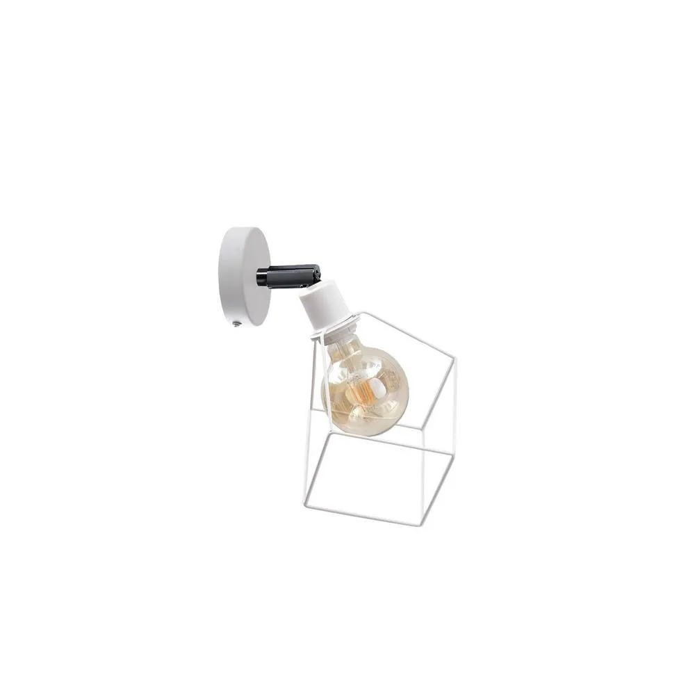 Netlighting Ruben Wall Lamp White 22cm 1x E27