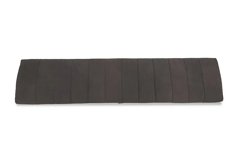 Njord Fabric Dining Bench Pad - 140-cm - Anthracite
